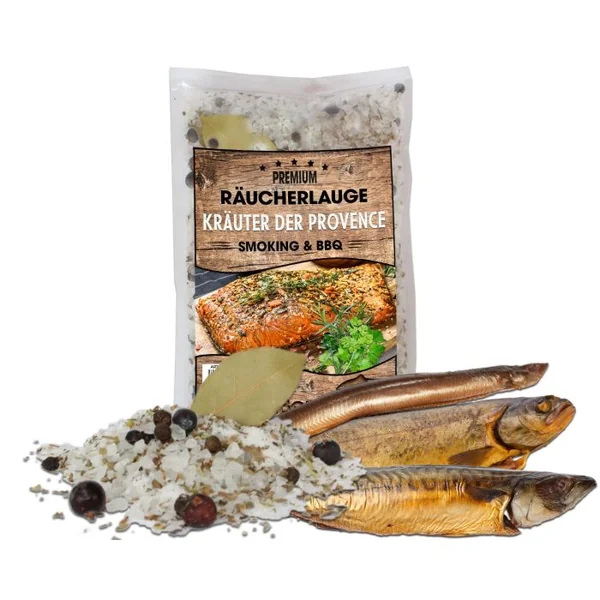 Angel Berger Räucherlauge Kräuter der Provence 600g Räucherlake Fisch Räuchern Räuchergewürz Smoker Fischgewürz